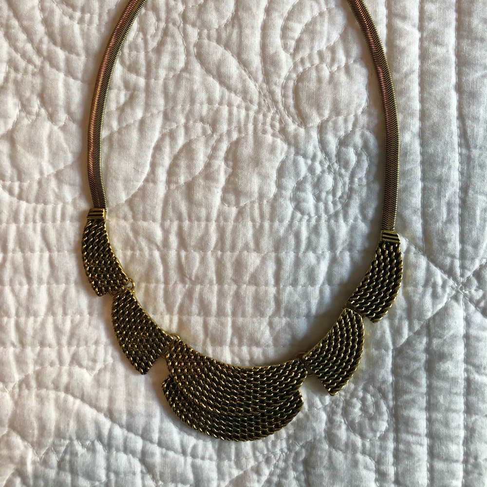 Gold necklace